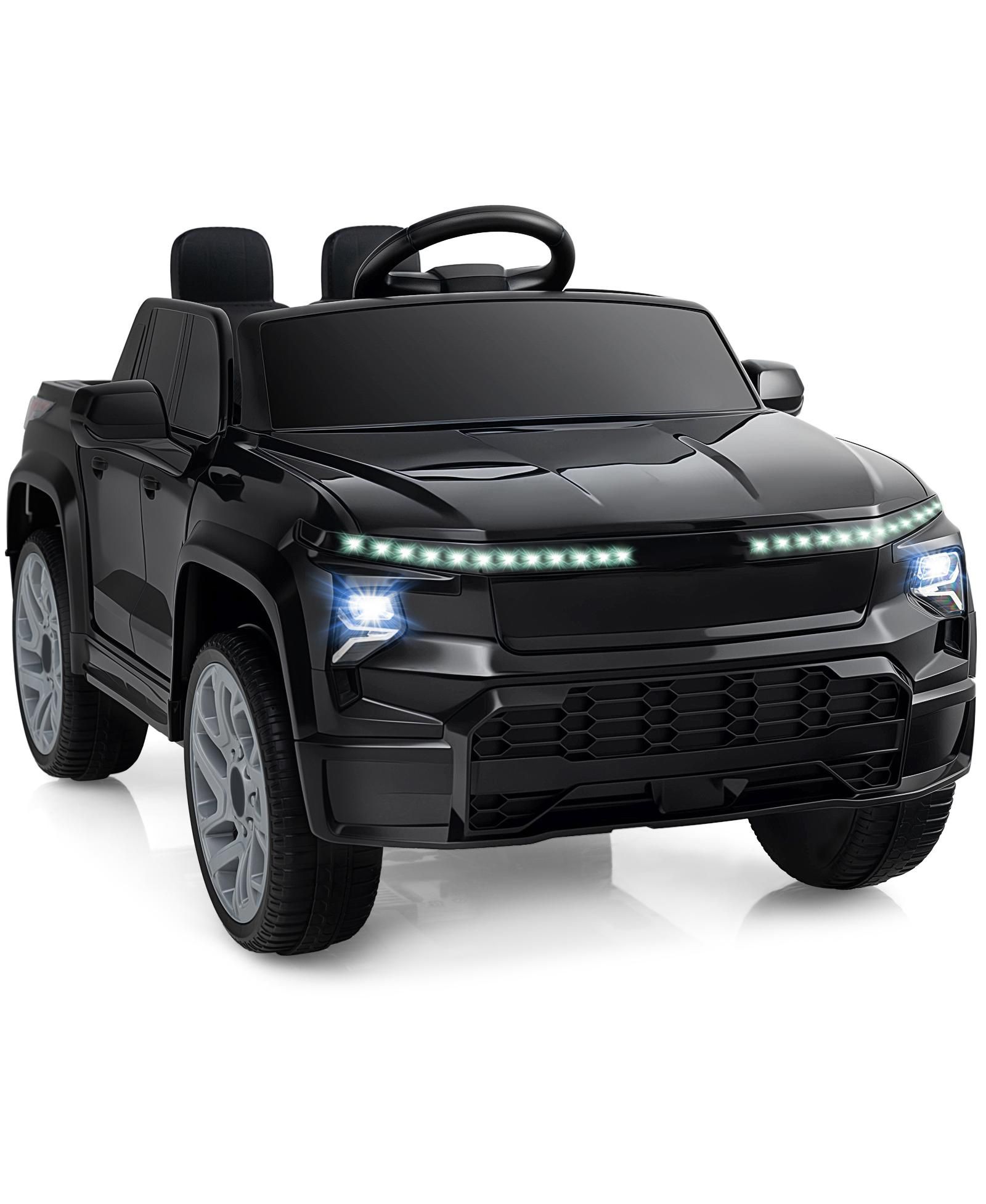 Slickblue 12V Remote-Control Ride-On Truck, Ages 3+