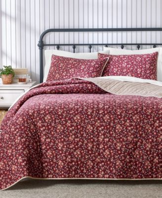 Charter Club Parker Reversible 3-Piece Quilt Set, Full/Queen, Macy's Exclusive