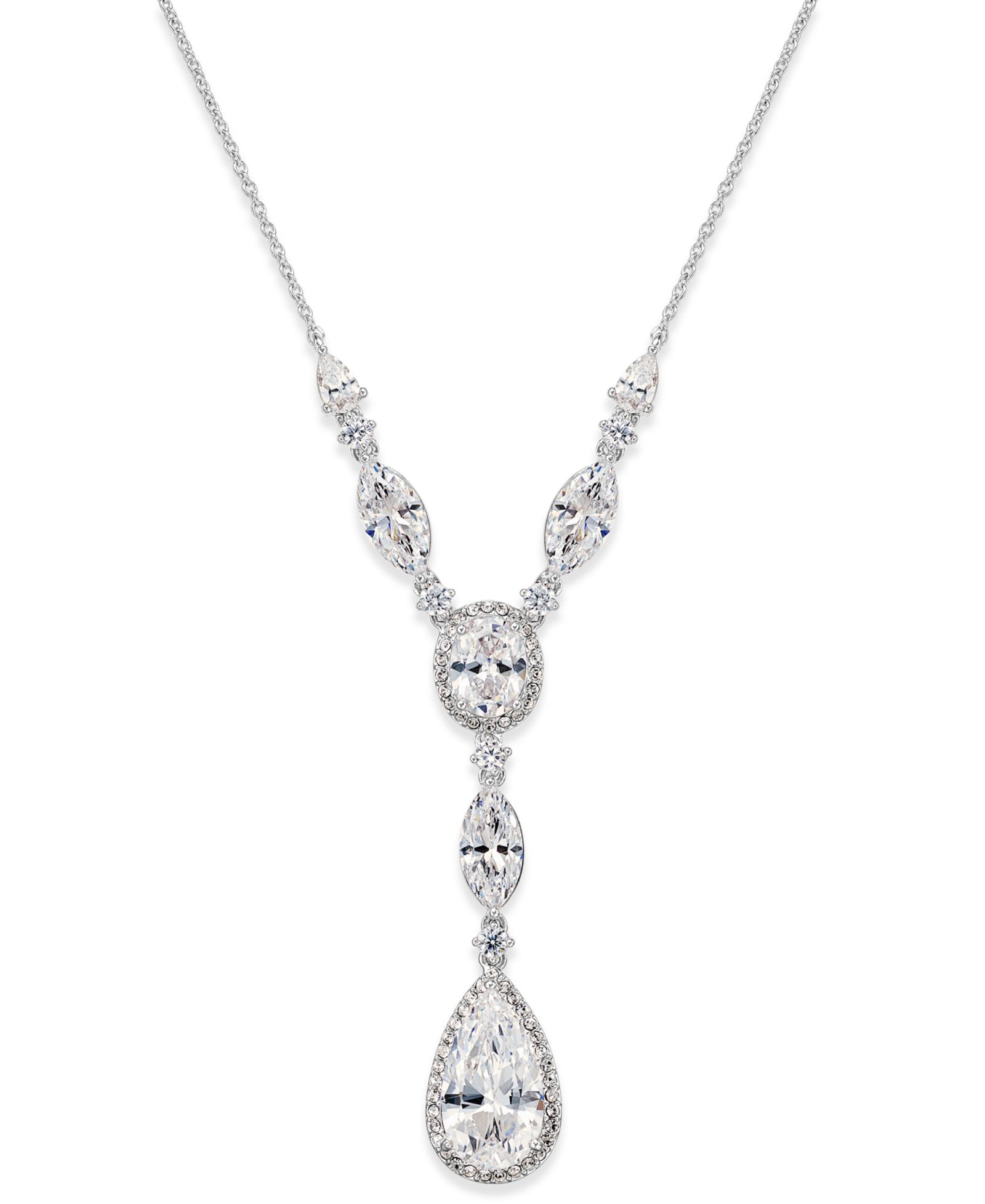 Eliot Danori Crystal Y-Neck ожерелье