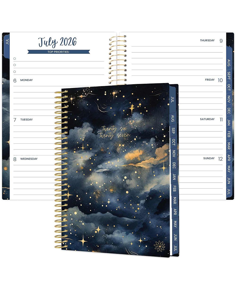 GNUADZ Academic Pocket Planner 2026-2027 13 Month Weekly Monthly Agenda