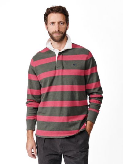 Мужская рубашка Aubin Irnham Long Sleeve Collared Rugby