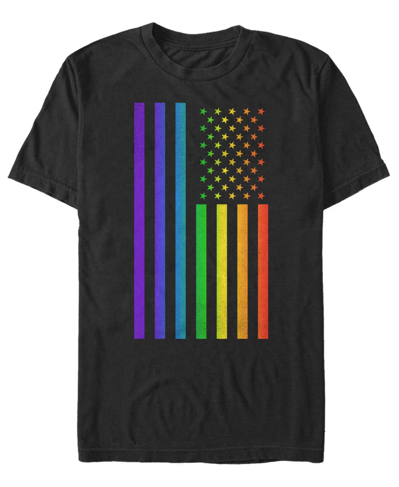 Design By Humans Men's USA Pride Short-Sleeve T-Shirt