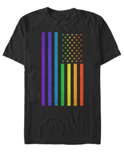 Design By Humans Мужская футболка с принтом USA Pride с коротким рукавом