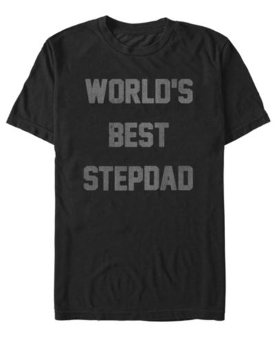 Мужская футболка Fifth Sun Worlds Best Stepdad с коротким рукавом