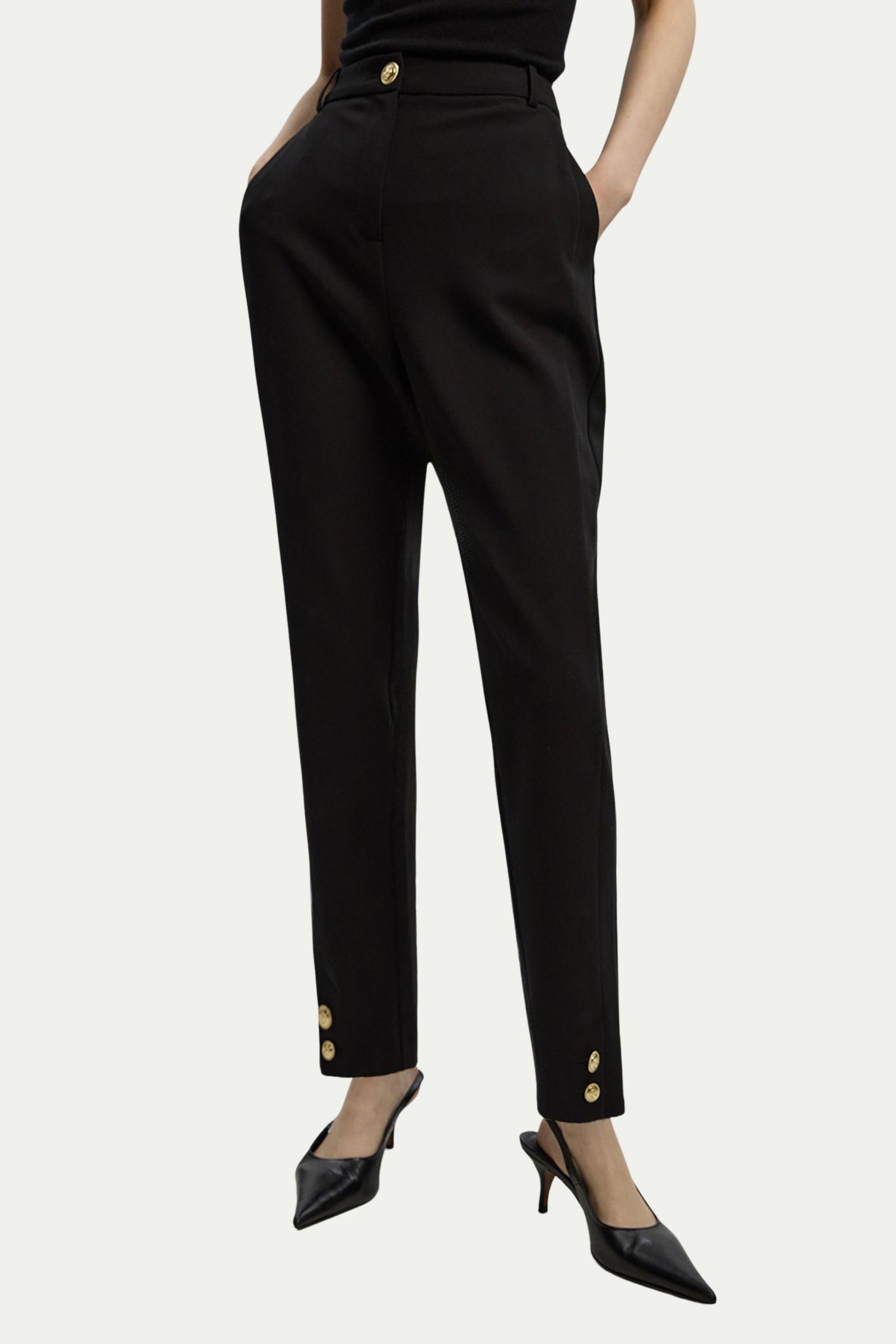Женские брюки Karen Millen Military Straight Leg
