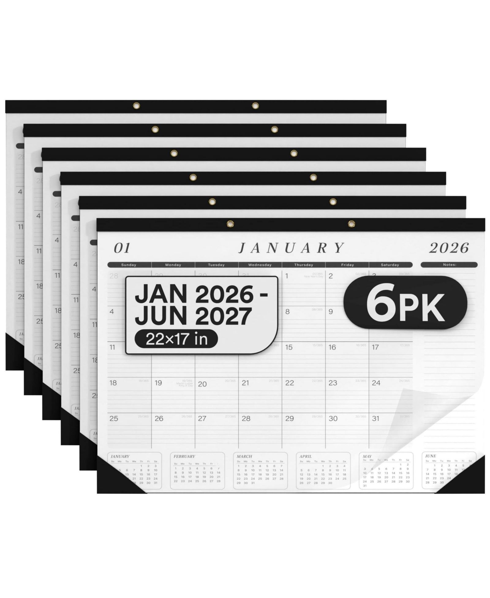 GNUADZ Настольный календарь-планнер 2026-2027