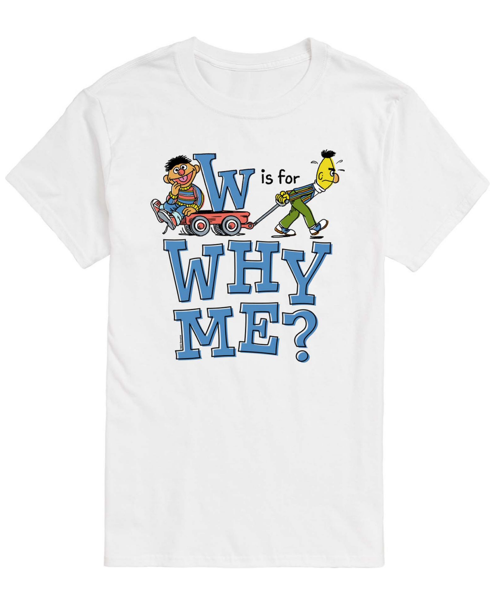 AIRWAVES Men's Sesame Street Is For Why Me Short-Sleeve Graphic T-Shirt