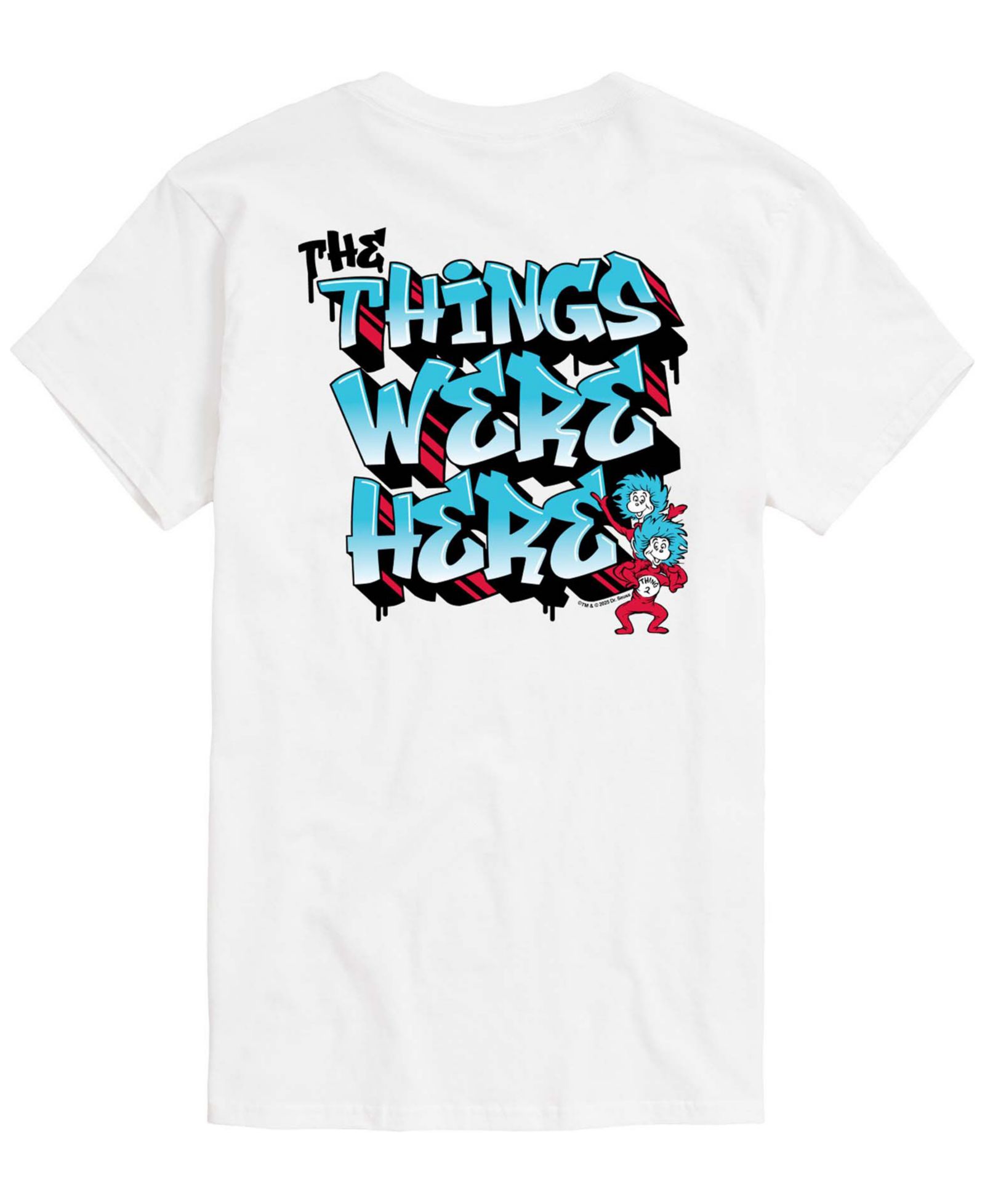 AIRWAVES Men's Dr. Seuss Things Were Here Short-Sleeve Graphic T-Shirt