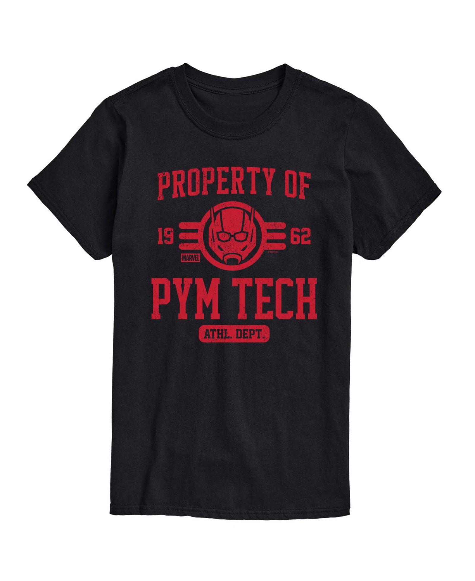 AIRWAVES Men's Ant-Man Property Of Pym Tech Short-Sleeve Graphic T-Shirt