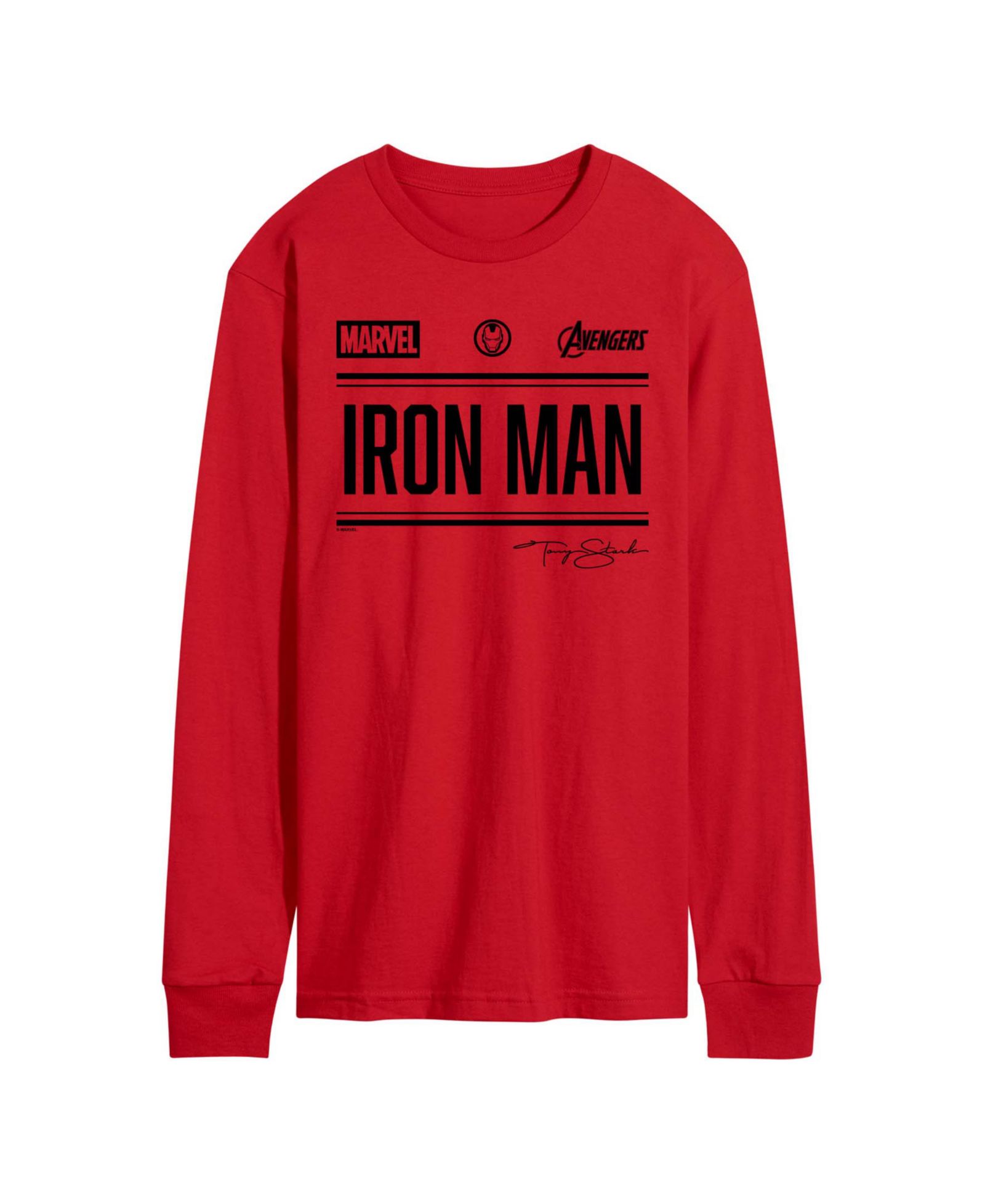 Мужская футболка AIRWAVES Iron Man Sporty Long-Sleeve Graphic