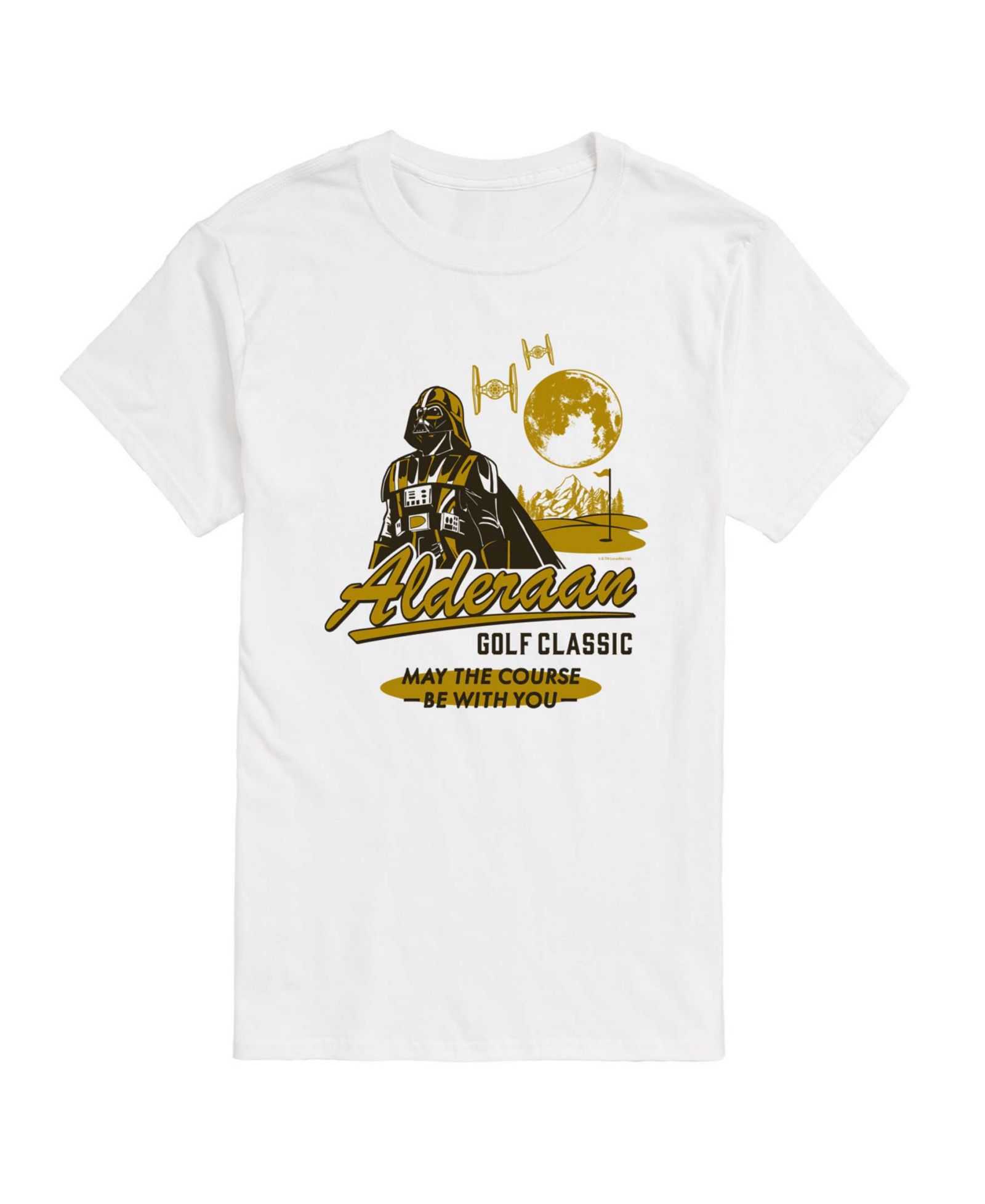 AIRWAVES Men's Alderaan Golf Classic Short-Sleeve Graphic T-Shirt
