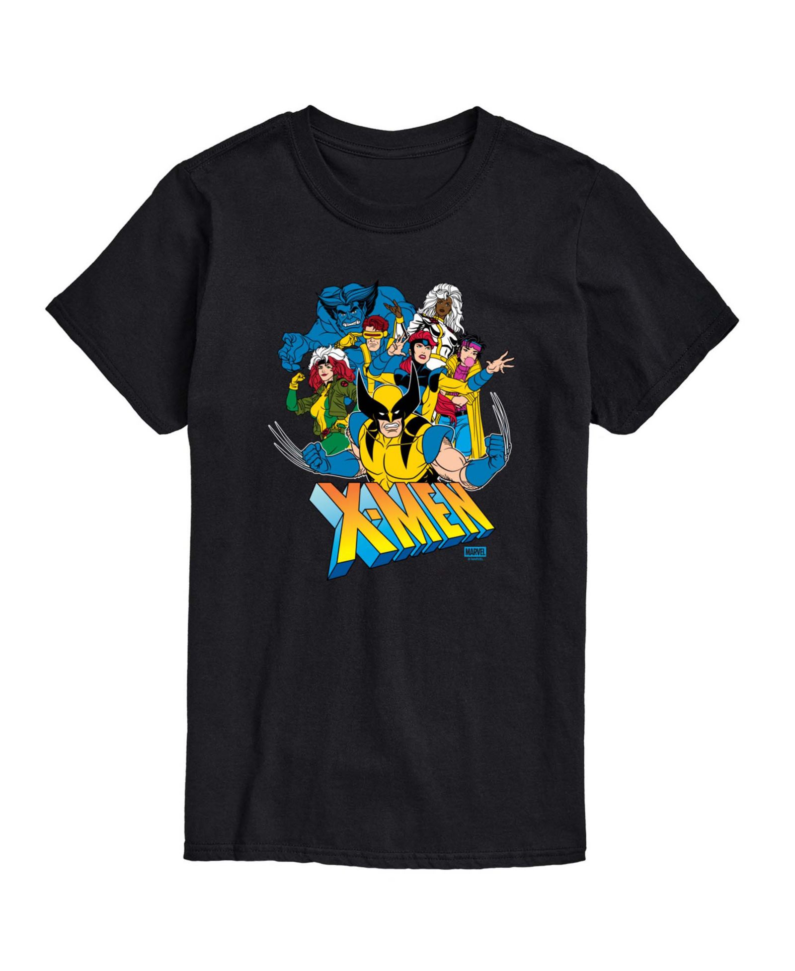 AIRWAVES Men's X-Men Group Logo Short-Sleeve Graphic T-Shirt