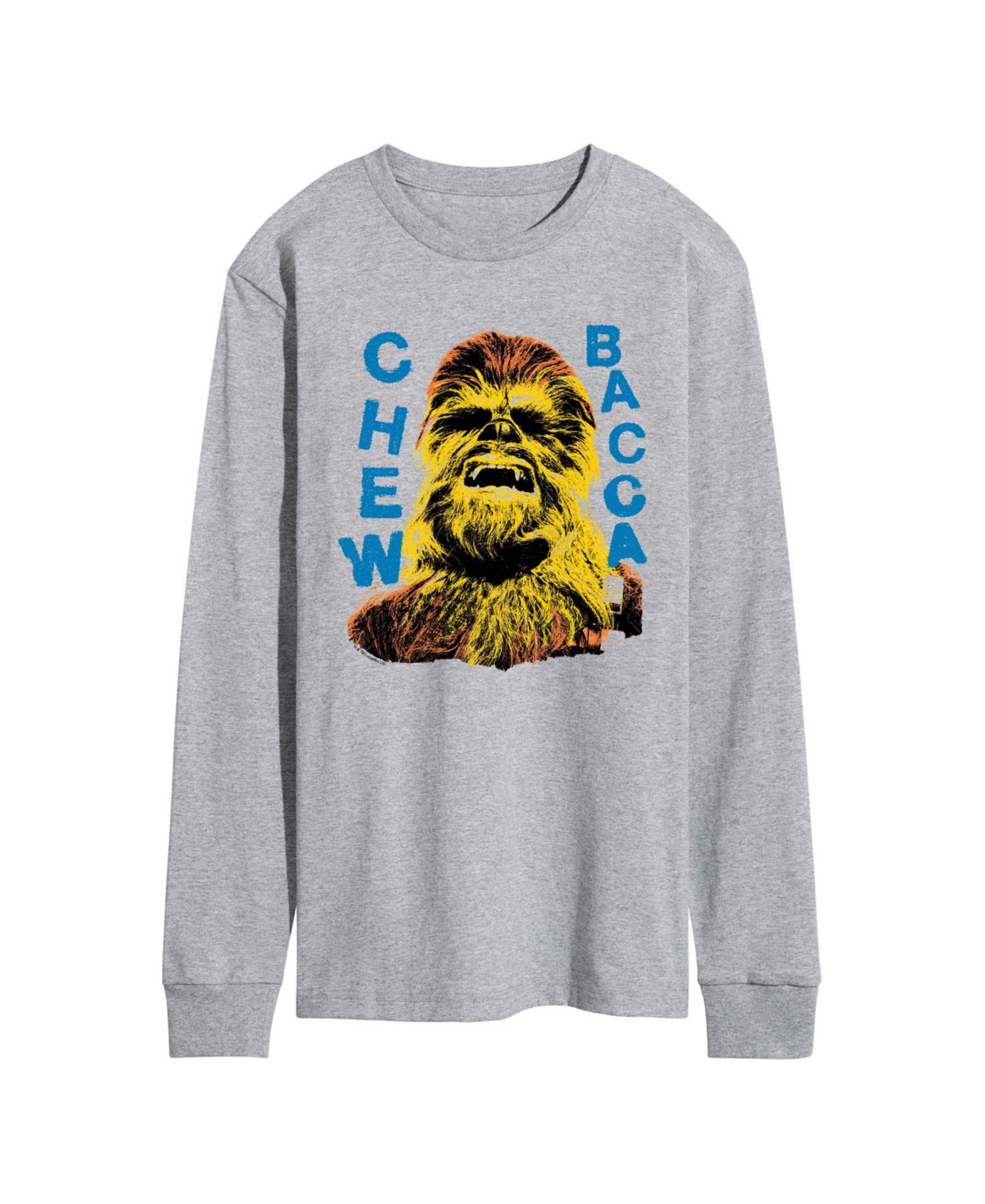 AIRWAVES Men's Chewie Pop Long-Sleeve Graphic T-Shirt