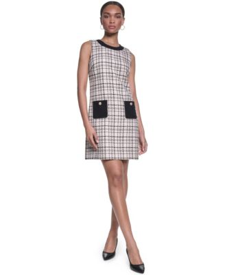 KARL LAGERFELD PARIS Женское платье без рукавов, shift