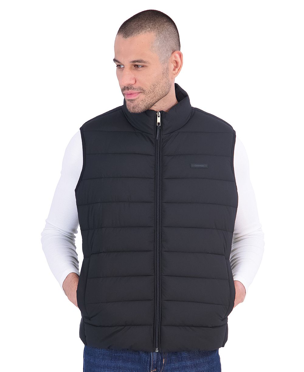 Calvin Klein Men's Quilted Puffer Stretch Vest