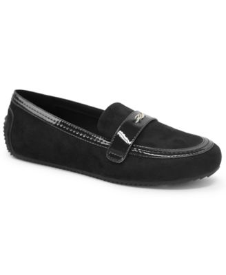 KARL LAGERFELD PARIS Women's Grimly Driving Slip-On Moccasins Loafers