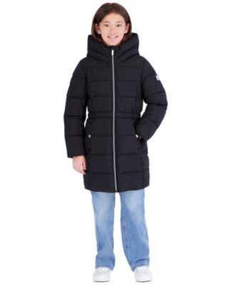 BCBG GIRLS Girls' 5-16 Walker Puffer Long-Sleeve Hooded Jacket
