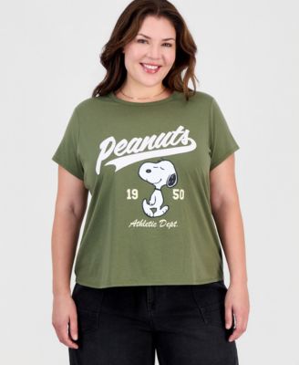 Футболка Love Tribe Plus Size Snoopy Graphic Appliqué
