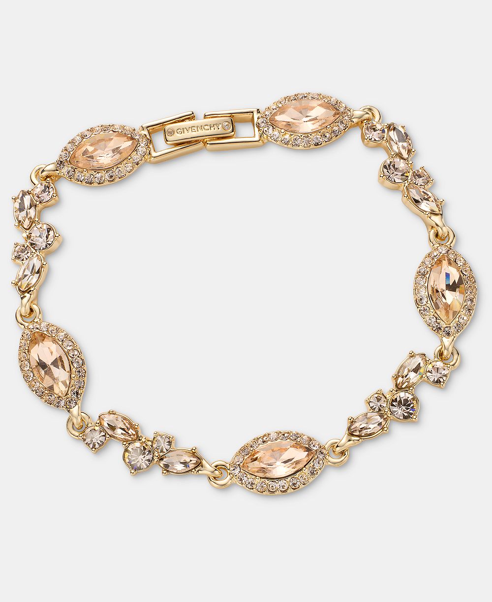 Гибкий браслет Givenchy с кристаллами