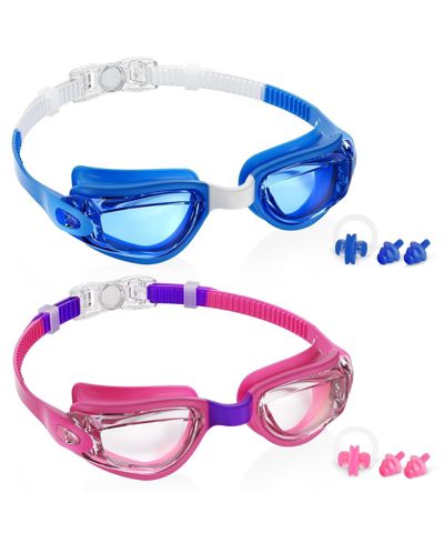Purple red clear white blue