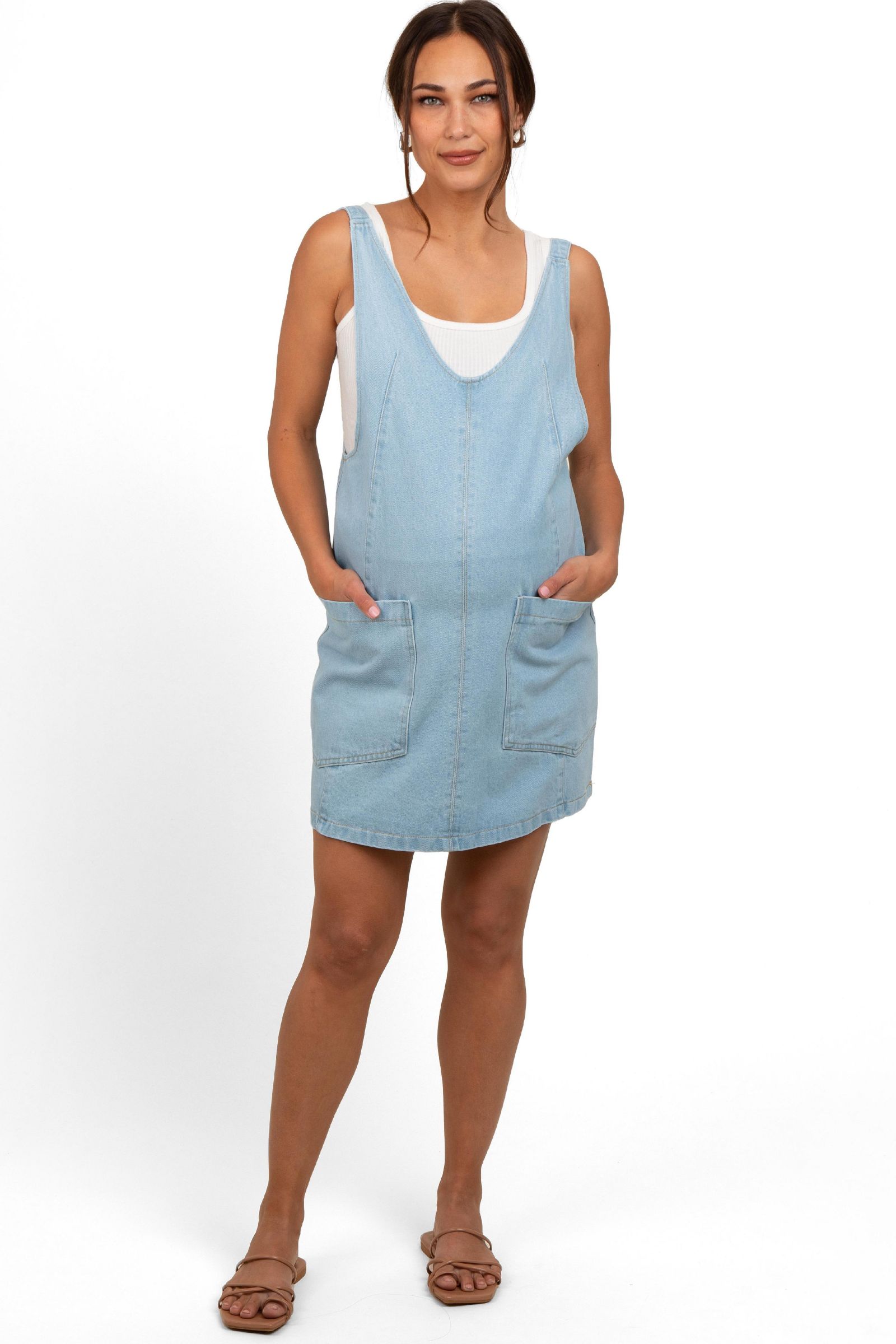 Pinkblush Женское джинсовое платье Overall Dress