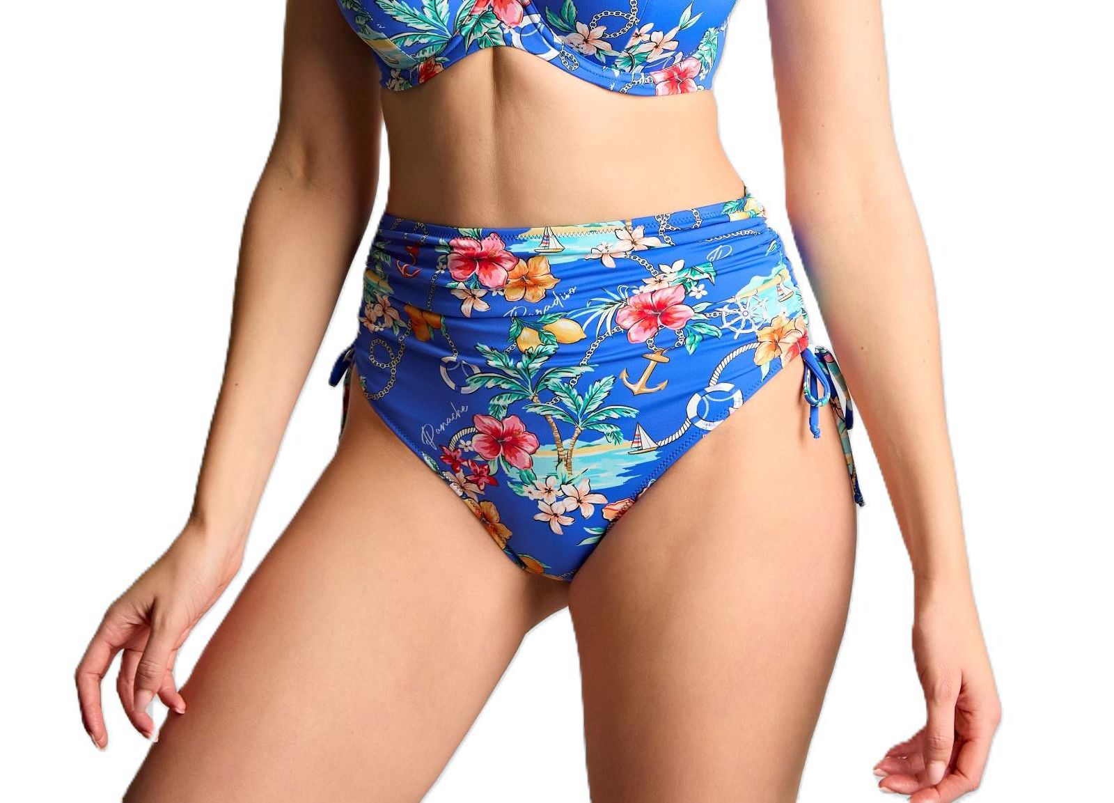 Panache Lingerie Women's Paradiso Signature Adjustable High Waist Bikini Bottom