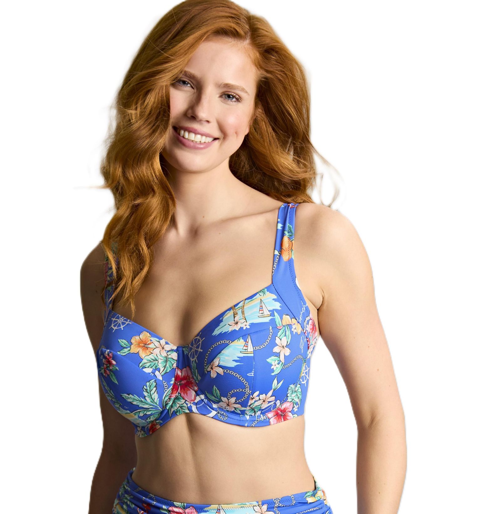 Panache Lingerie Women's Paradiso Olivia Underwire Balcony Swim Bra