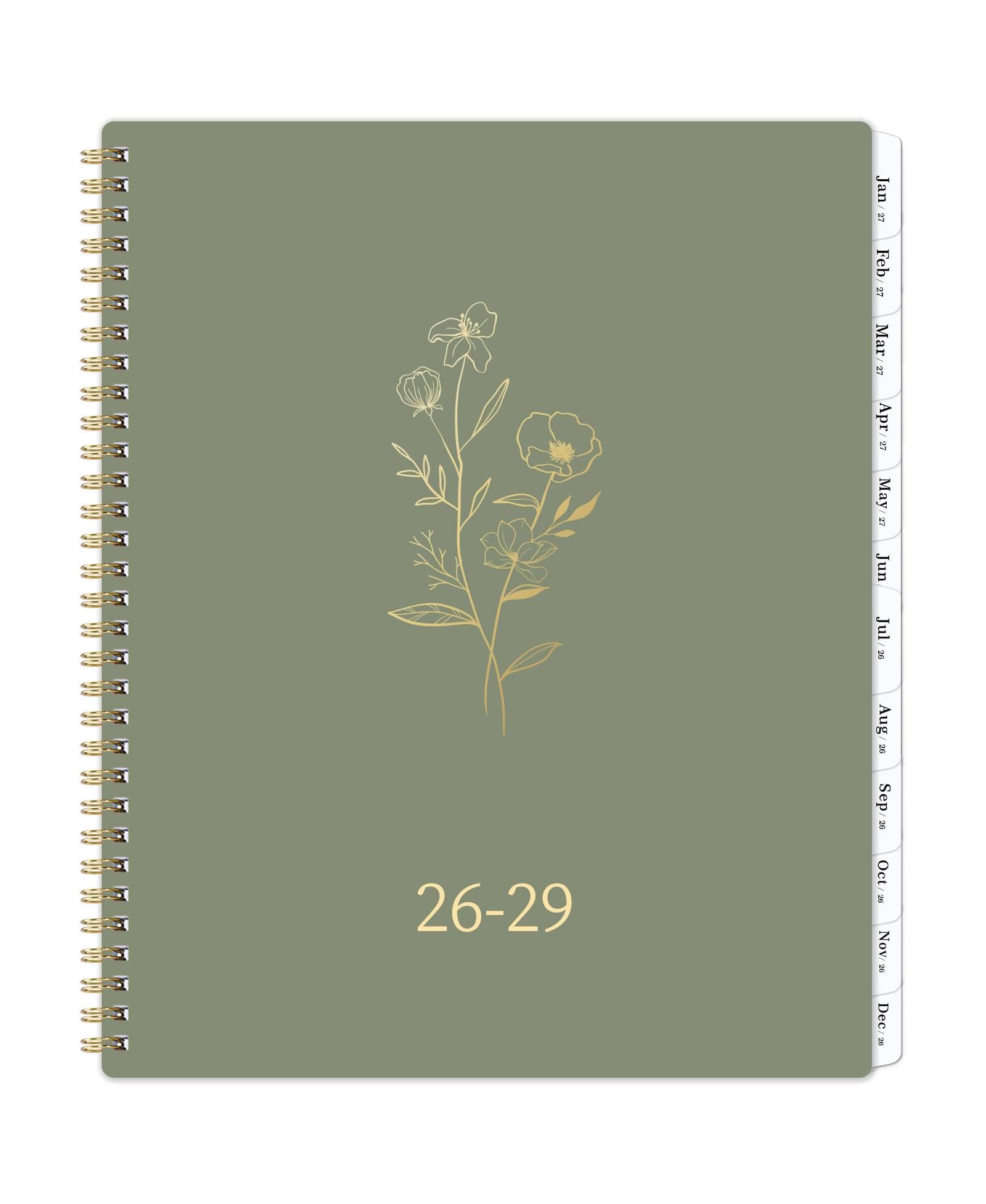 GNUADZ 2026-2029 Monthly Planner 3 Year Calendar Tabs Pocket Notes