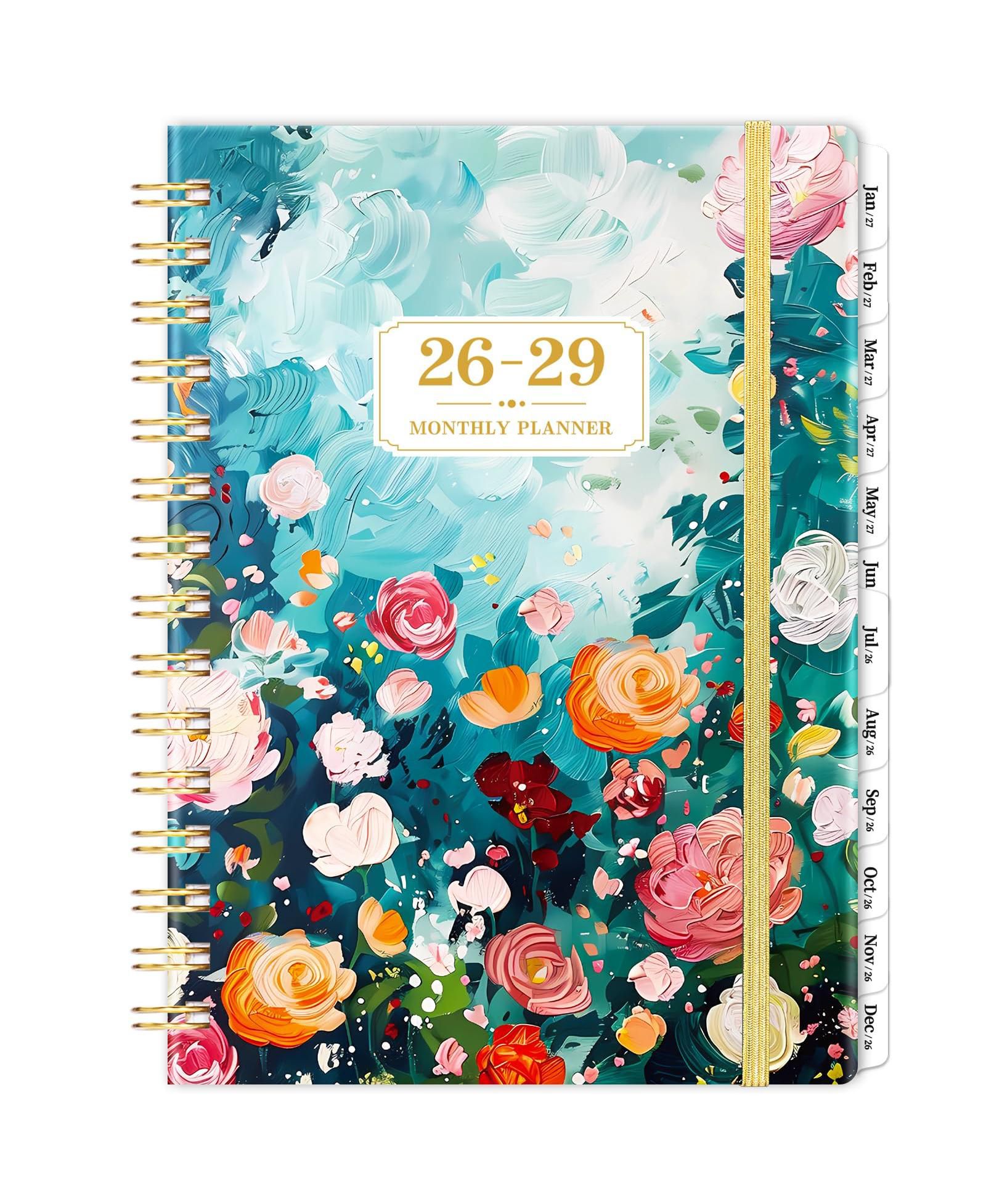 Ежемесячный планер GNUADZ 2026-2029 Hardcover Tabs Notes