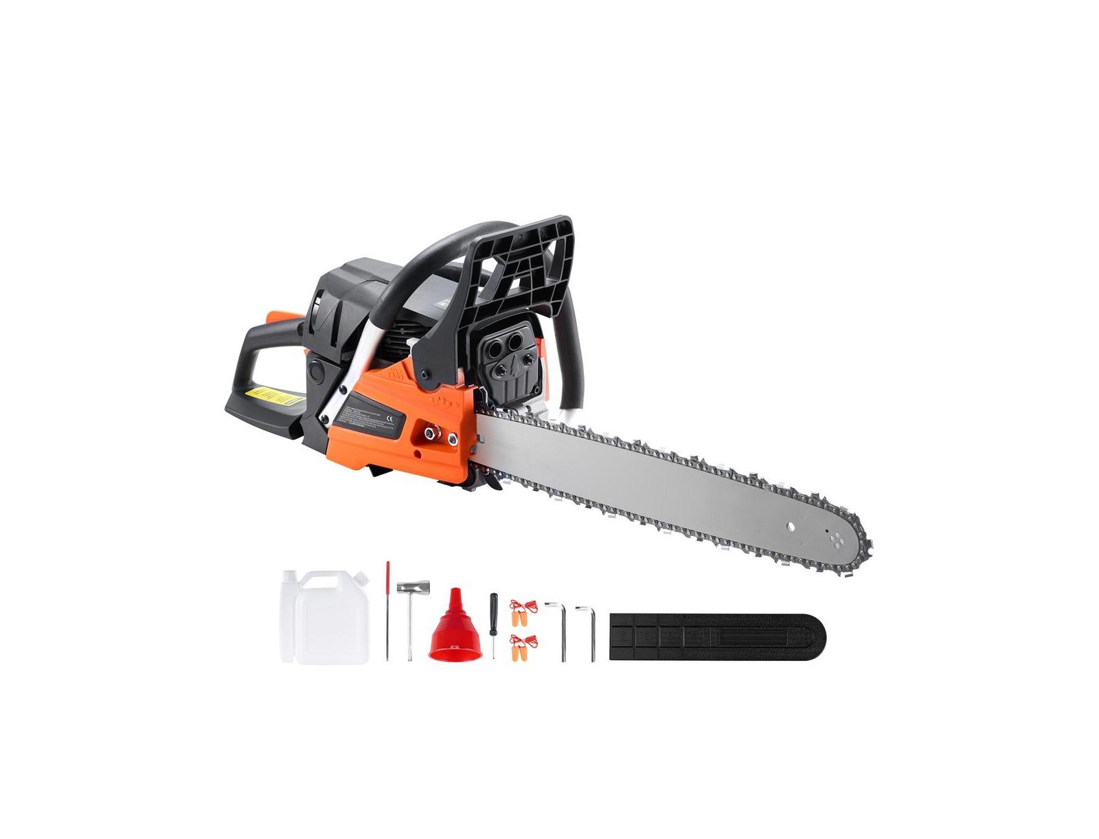 SUGIFT 52cubic centimeters 18 inches Gas Chainsaw with 2.55HP Engine for Tree Cutting