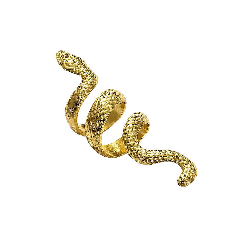 SOHI Women's Snake Cocktail Ring