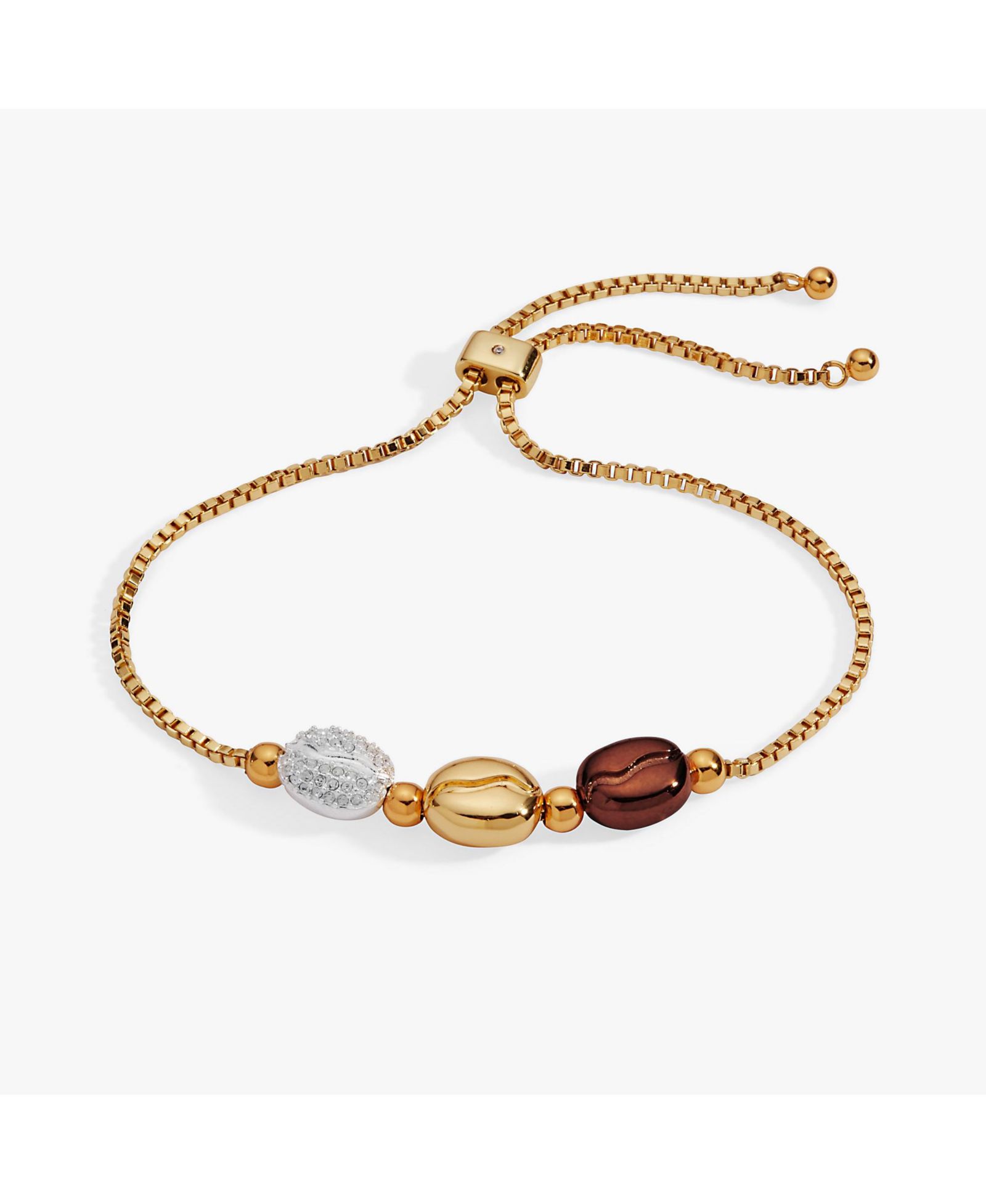 Браслет Alex and Ani Coffee Bean Bolo