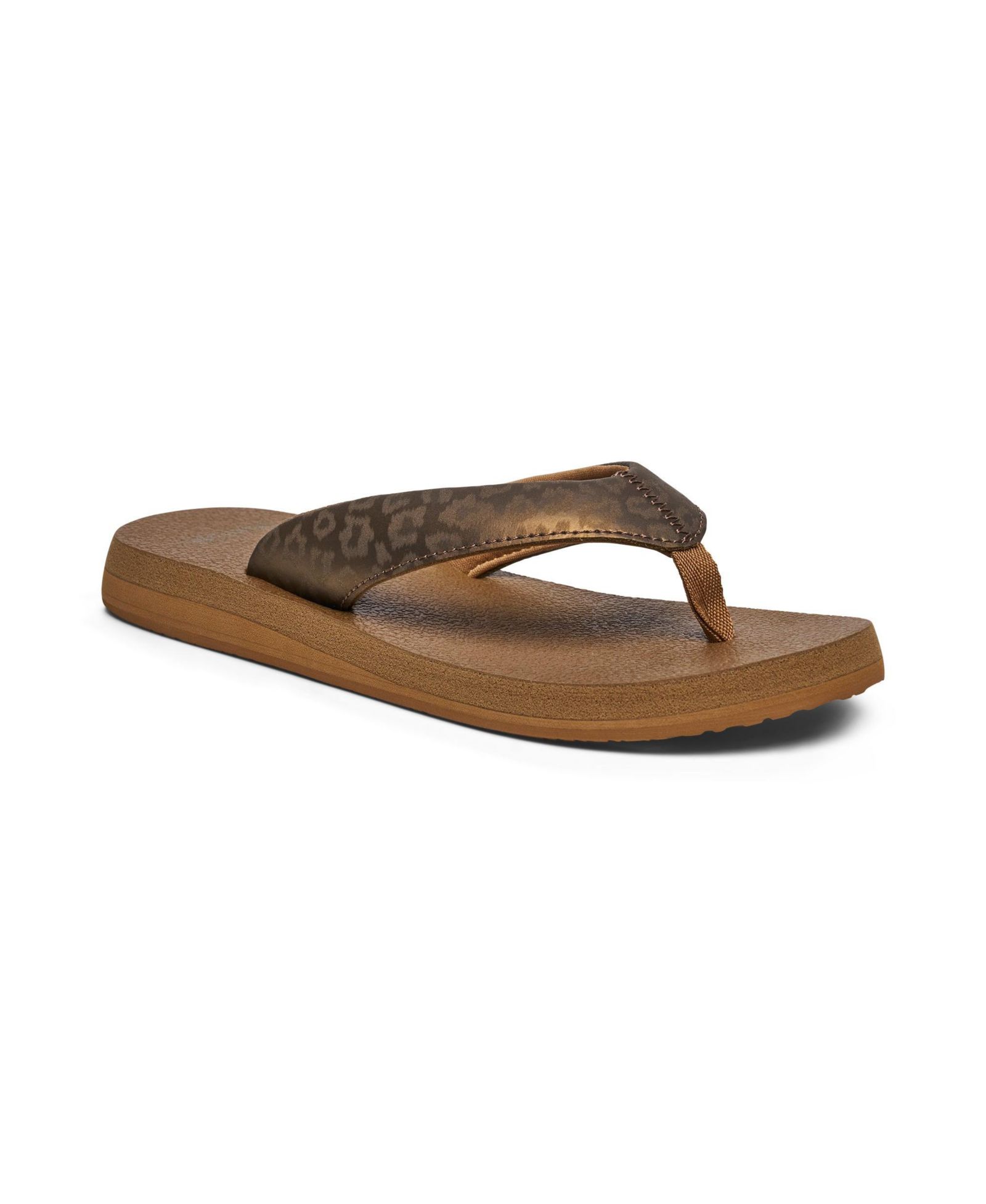 Sanuk Women Yoga Mat II Leather Sandals
