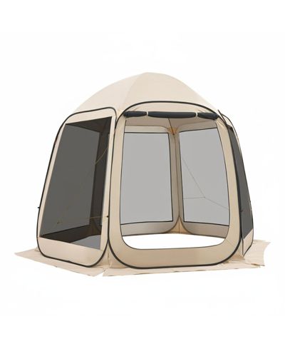 Палатка-шатер GOUUN Pop Up Screen House 10x9.2 feet для 4-8 человек