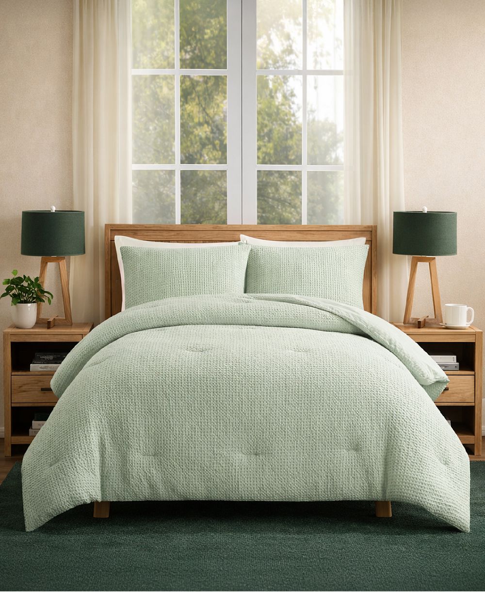 Комплект покрывал Laundry Stone Washed Cotton Waffle, King