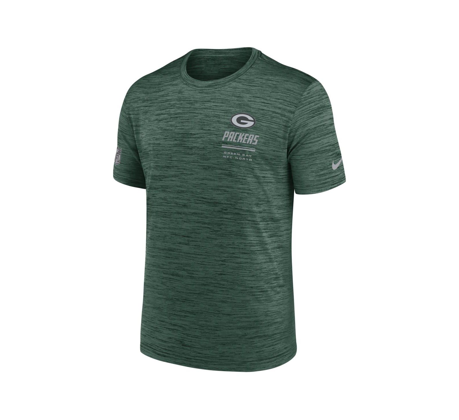 Мужская футболка Nike Green Bay Packers Sideline Double Covered Dri-FIT Velocity