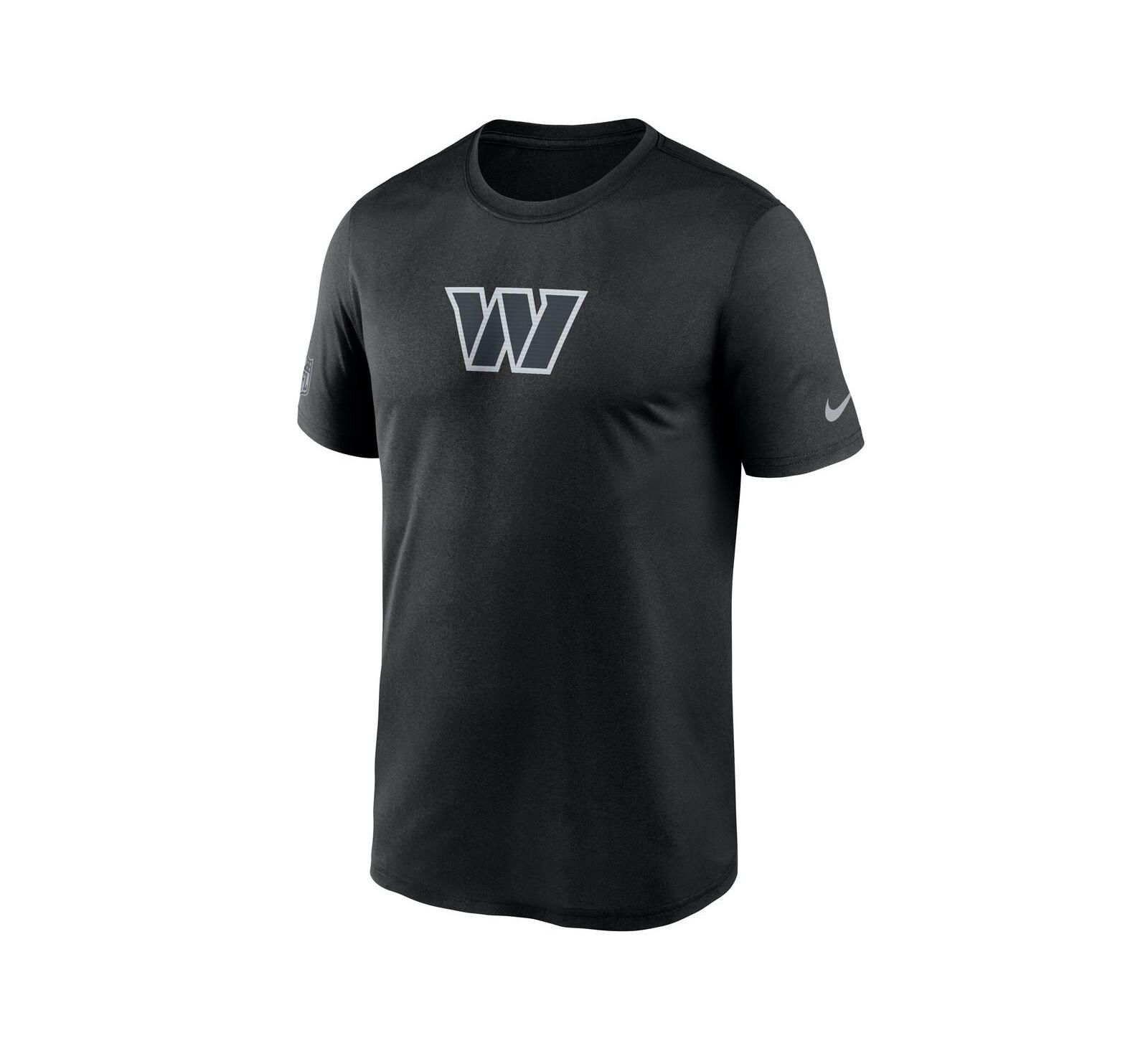 Nike Мужская футболка Washington Commanders Sideline Legend Dri-FIT, черная