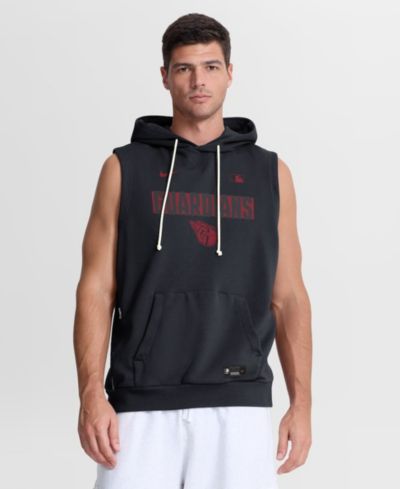 Мужское безрукавное худи Nike Men's Navy Cleveland Guardians Authentic Collection Standard Issue Dri-FIT
