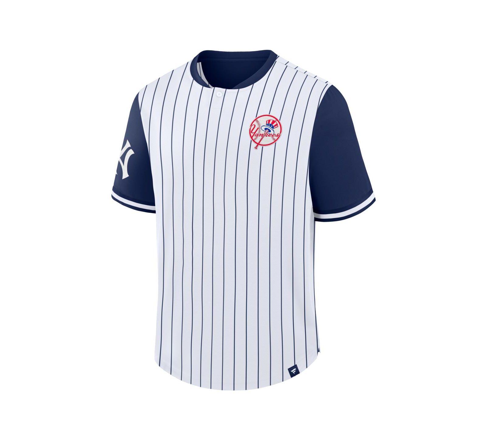 Fanatics Мужская футболка New York Yankees Pinstripe Walk Off, White/Navy