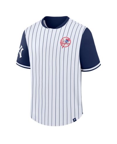 Fanatics Мужская футболка New York Yankees Pinstripe Walk Off, White/Navy