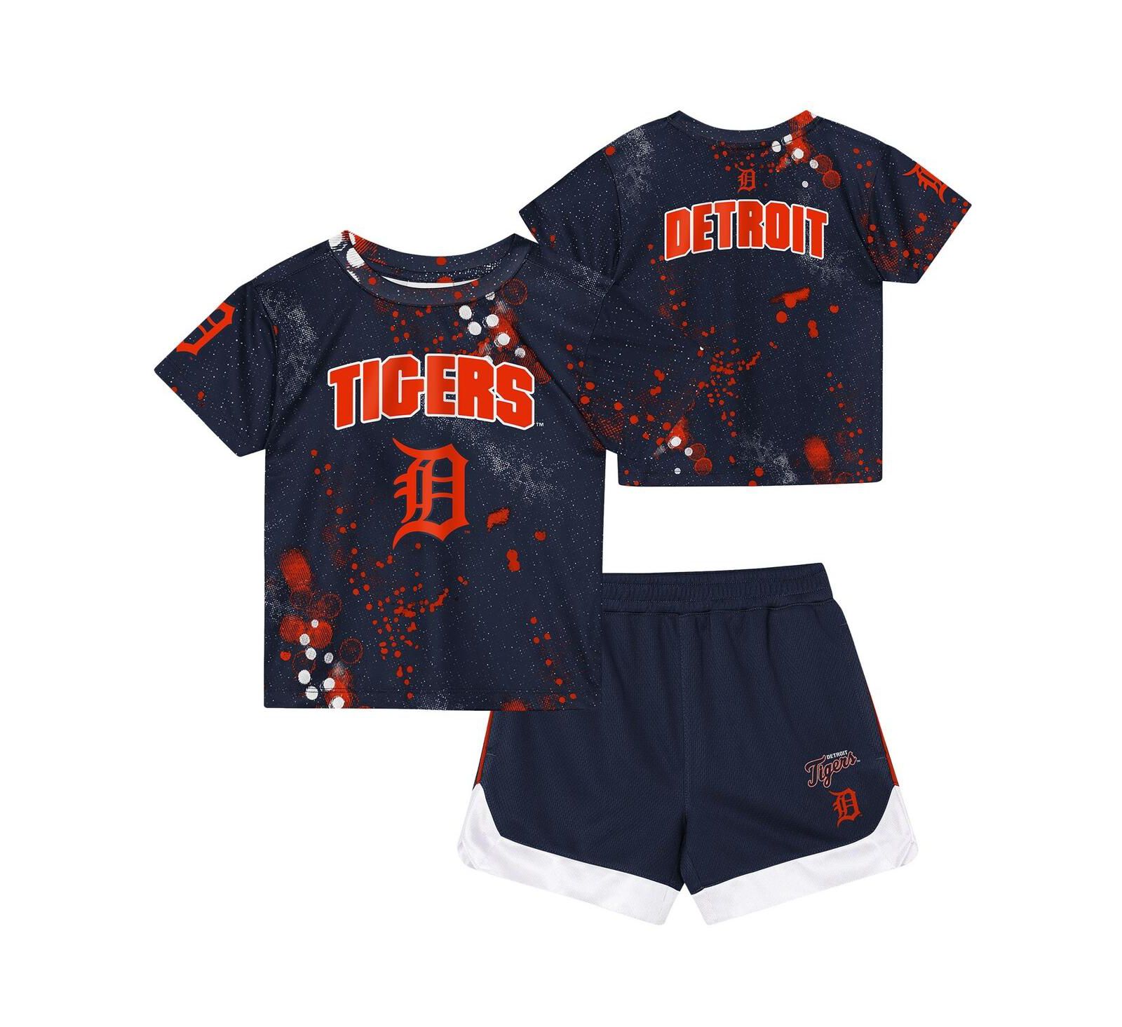 Outerstuff Детский набор из 2-х предметов: футболка и шорты Detroit Tigers