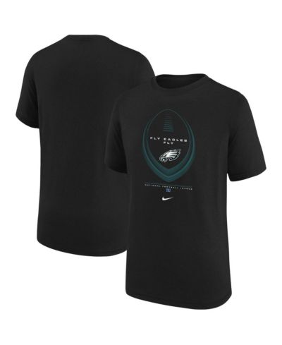 Футболка Nike Dri-FIT Philadelphia Eagles Icon Legend для мальчиков и девочек, черная