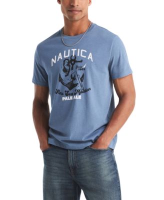 Nautica Men's Wave Graphic T-Shirt
