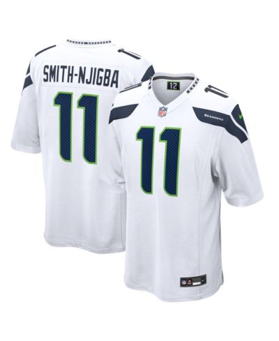 Мужская игровая джерси Nike Jaxon Smith-Njigba White Seattle Seahawks