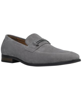 Alfani Men's Genuine Suede Slip-On Bit Loafers