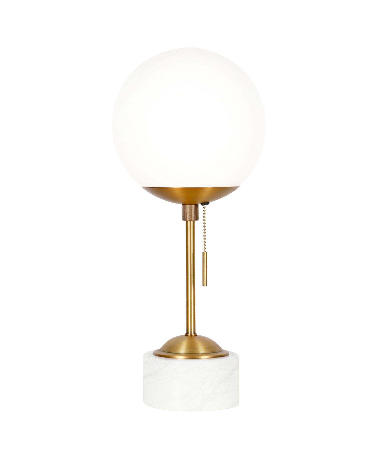 Hudson & Canal Reagan 18" Marble Tall Table Lamp