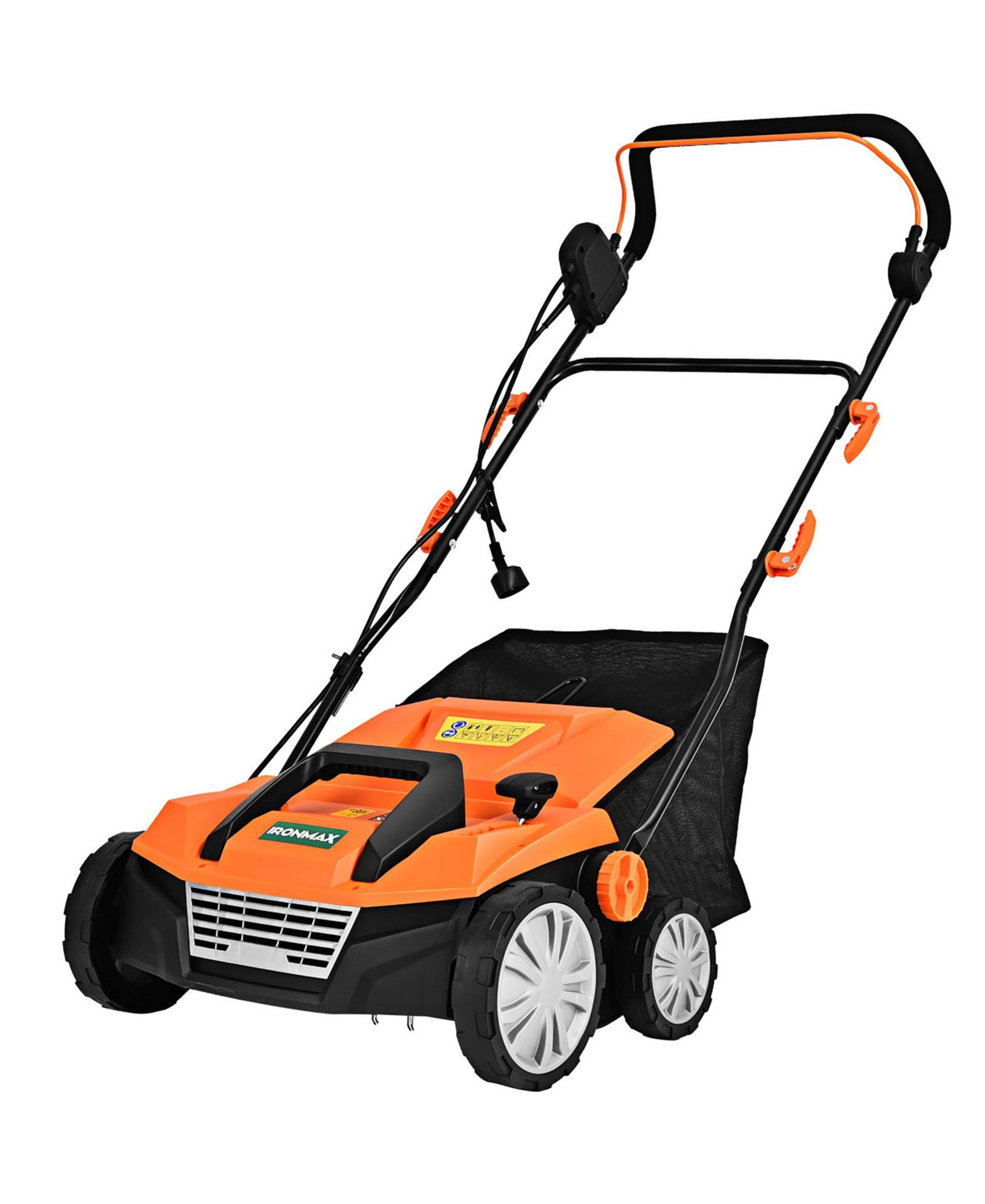 Электрический детерминатор Costway 13Amp Corded Scarifier 15inch с мешком для сбора 50L