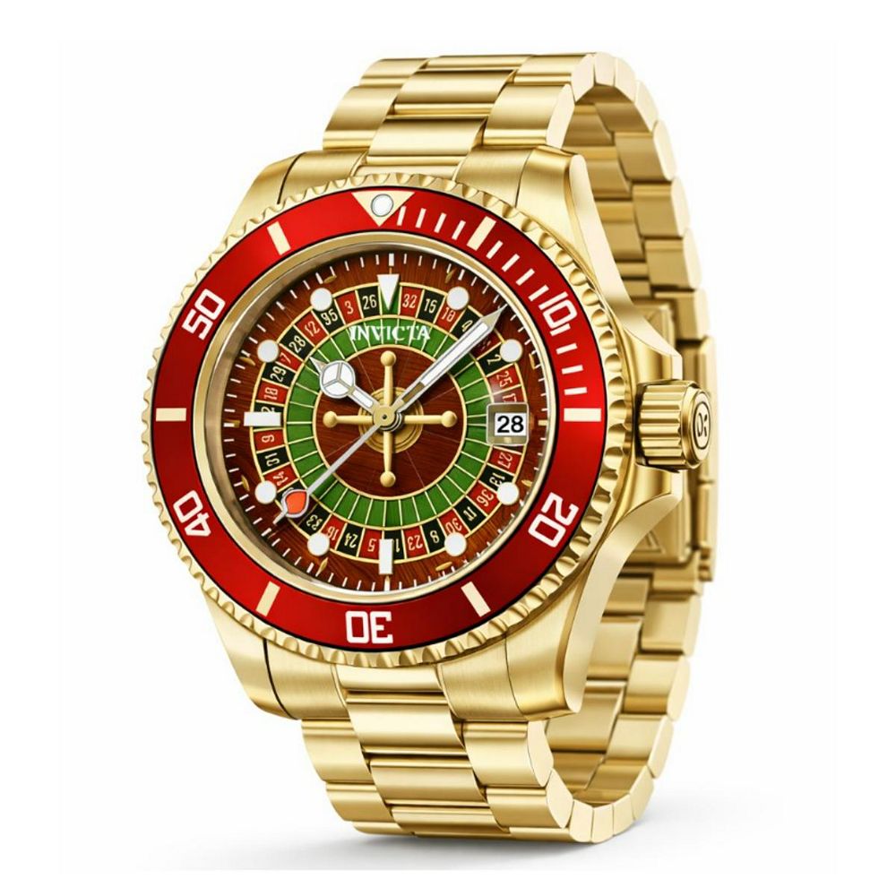 Invicta Men's 50520 Pro Diver Quartz PC32Dial Watch