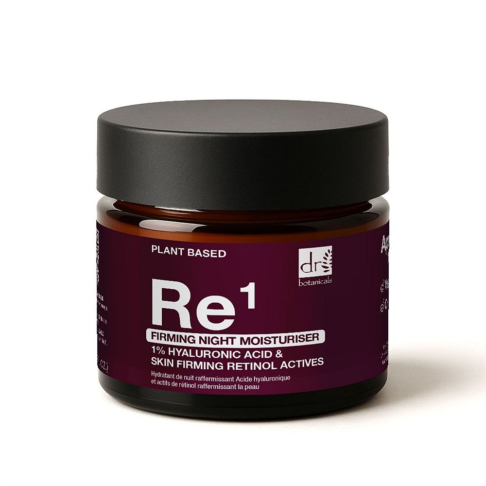 Ночной крем для укрепления кожи Dr. Botanicals с 1% Hyaluronic Acid и Retinol 60ml