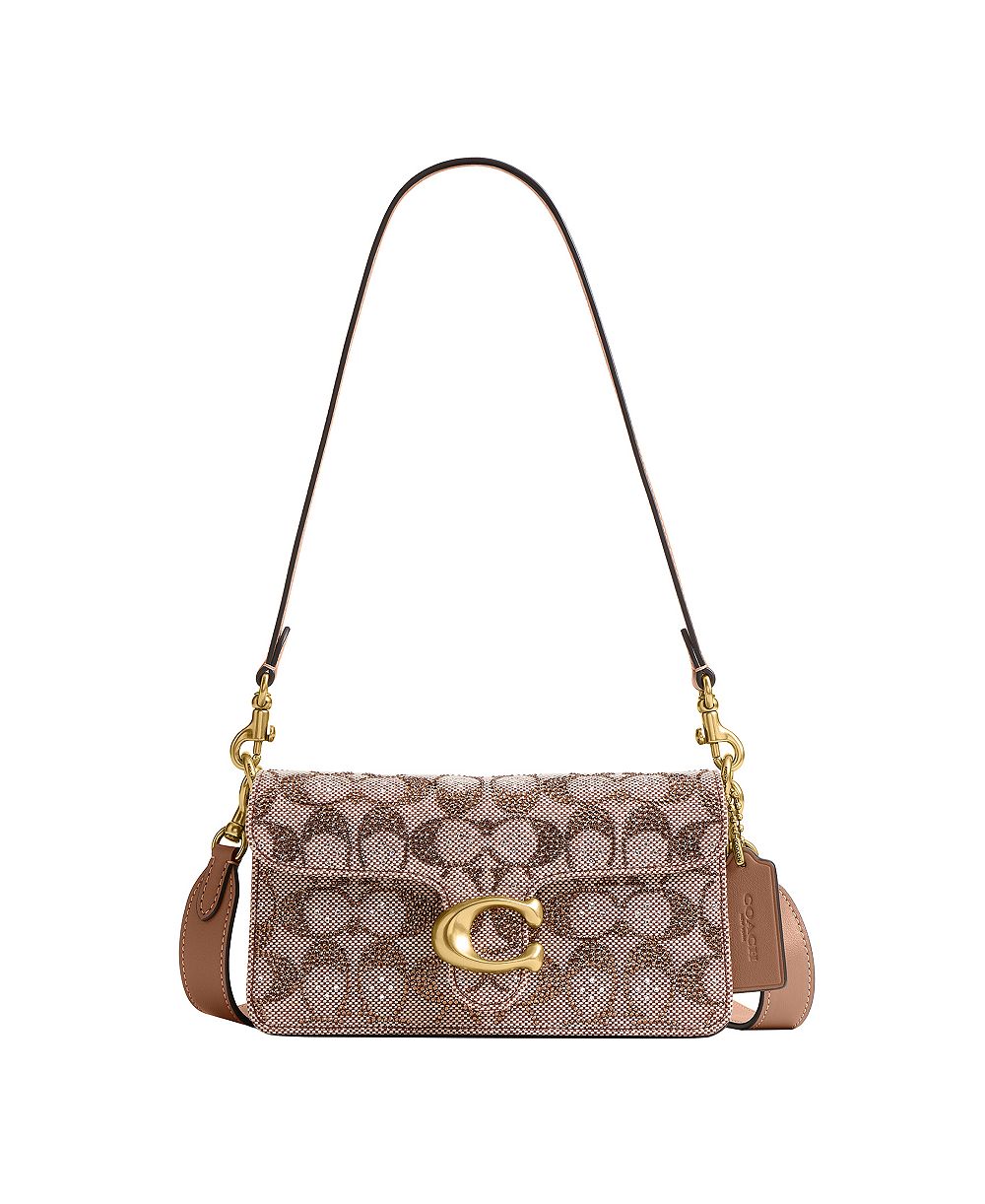 Сумка через плечо COACH Tabby Mini Crystal Signature Jacquard